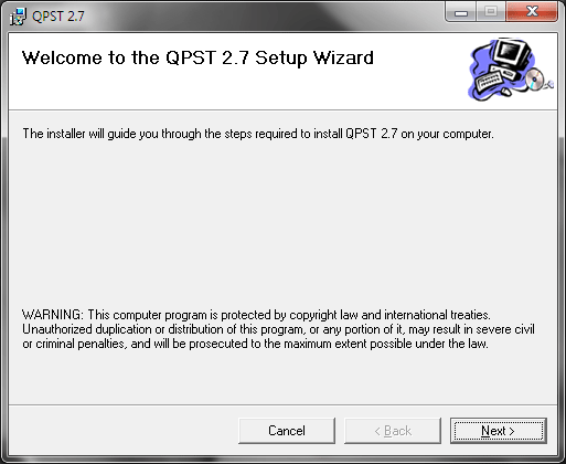 Install QPST